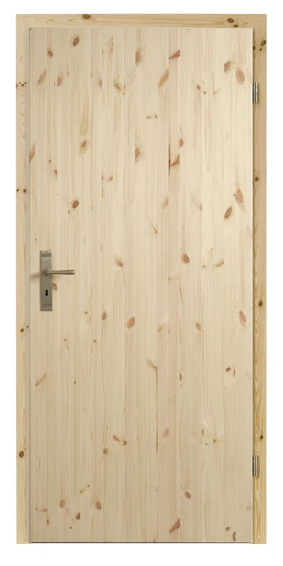 BAWO Vollholz Normtür LN/K1 - Landhausstil in Kiefer astig
