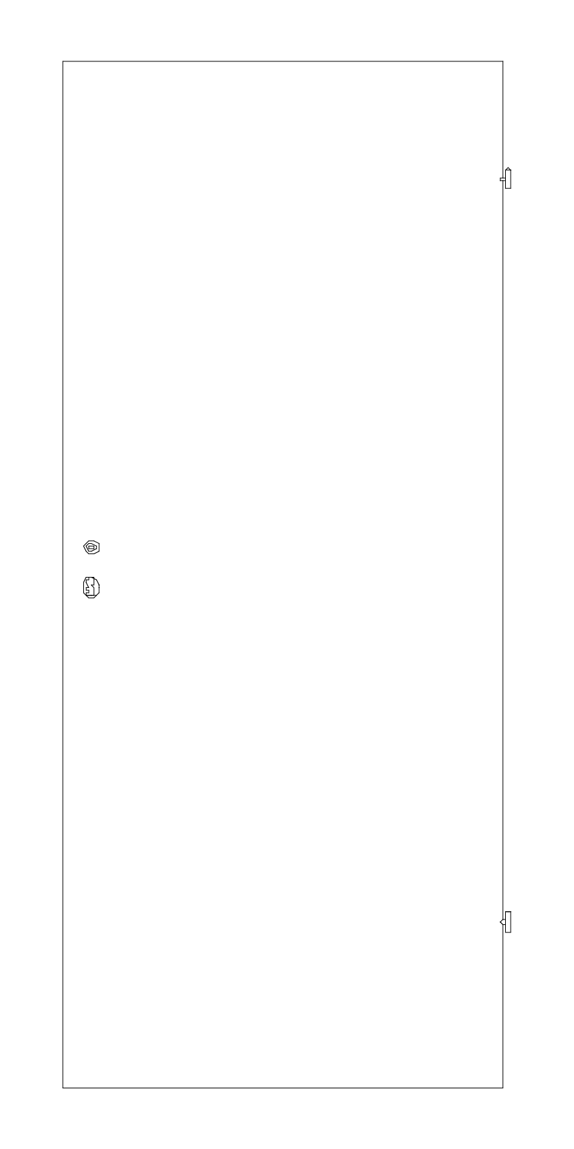 Normtür VN/K1 Zeichnung