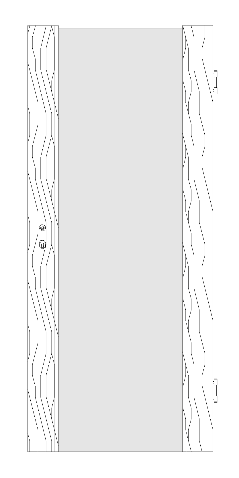 Stollentür LE/HG - Zeichnung