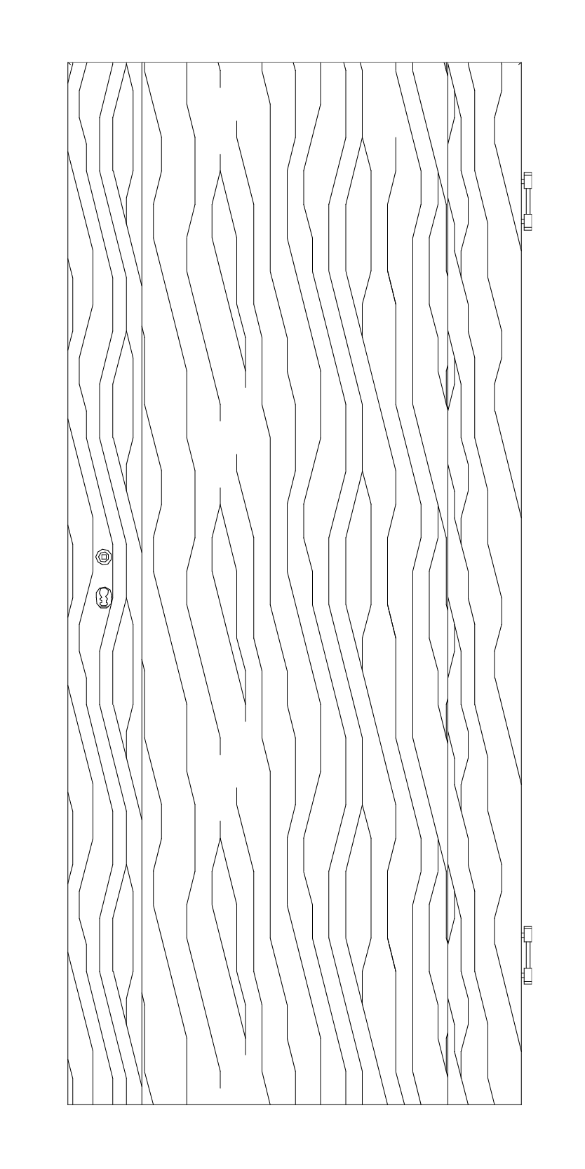 Stollentür LGS/FL - Zeichnung